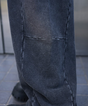 カーブデザインスウェットパンツ