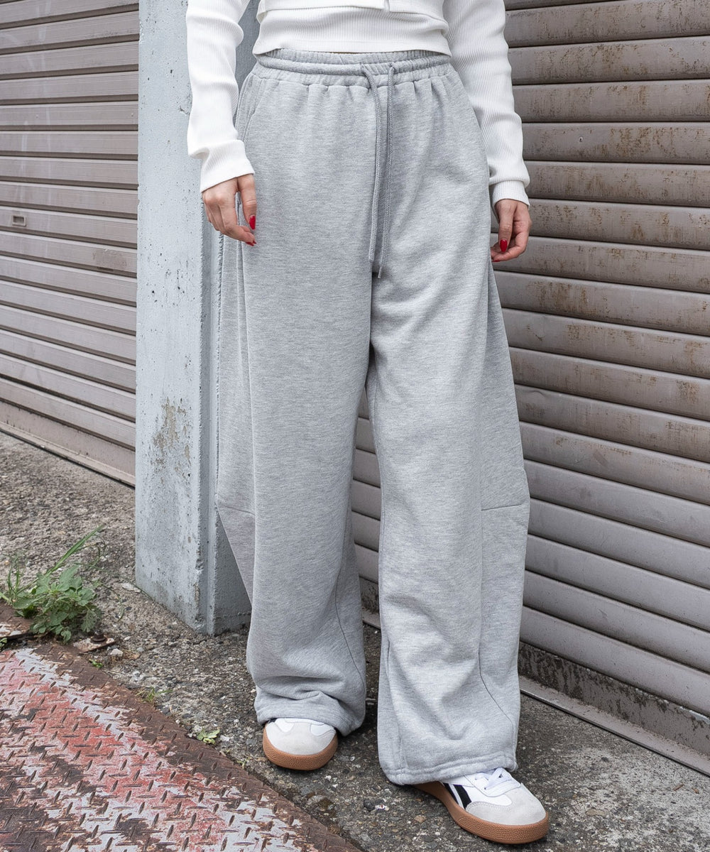 杢グレー　モデル：159cm M着用