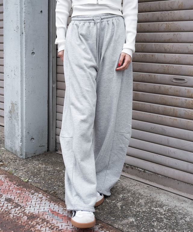 杢グレー　モデル：159cm M着用