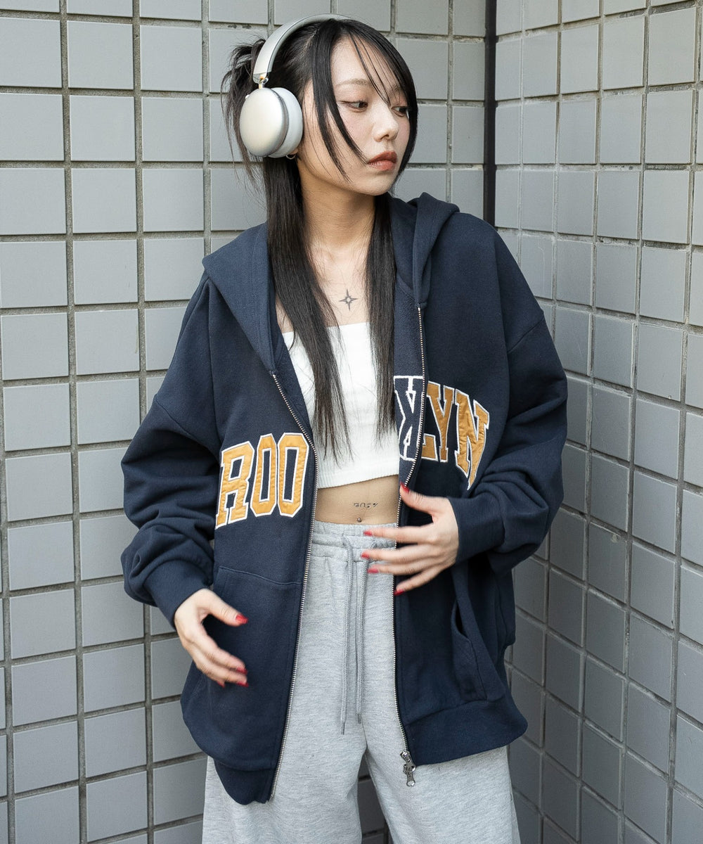 ネイビー　モデル：159cm F着用