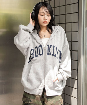 杢グレー　モデル：159cm F着用