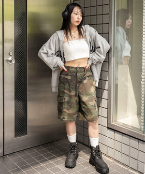 杢グレー　モデル：159cm F着用