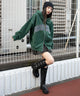 グリーン　モデル：159cm F着用