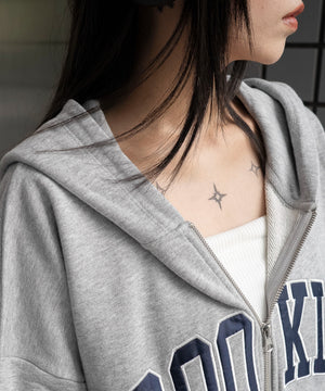 グラフィックBIGZIPパーカー