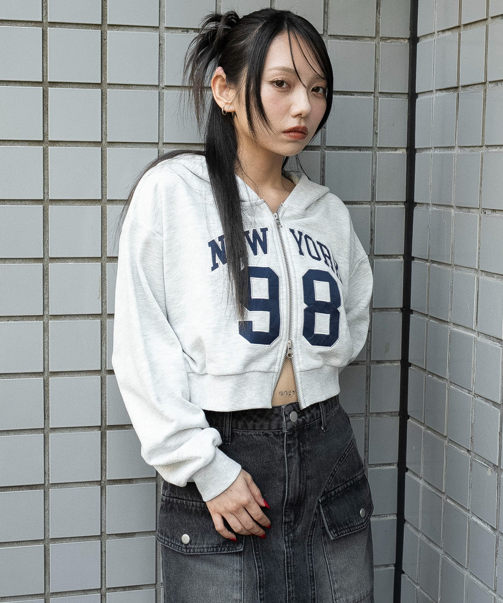 アッシュグレー　モデル：159cm F着用