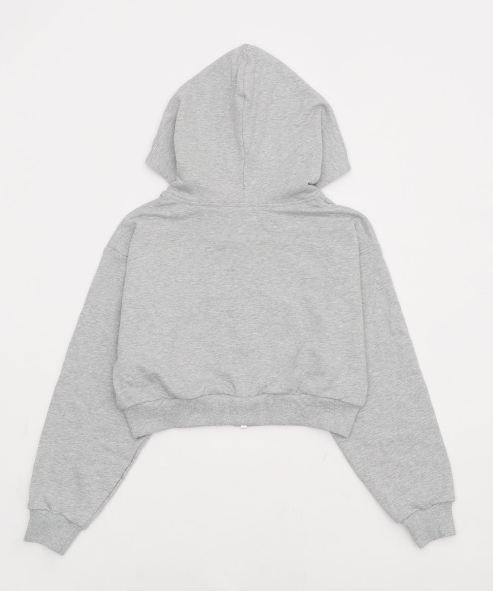 グラフィックショートZIPパーカー