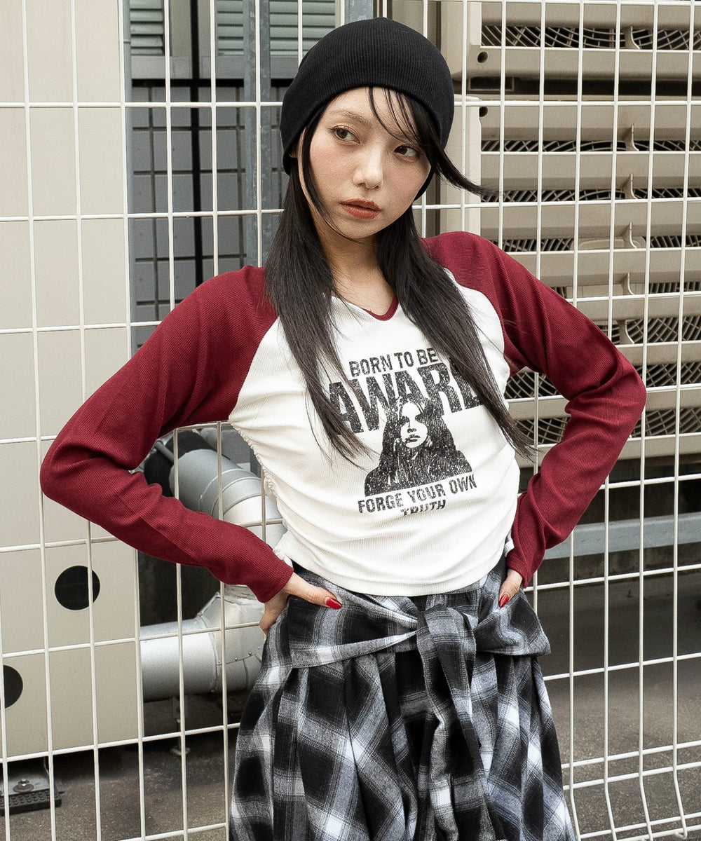 レッド　モデル：159cm F着用