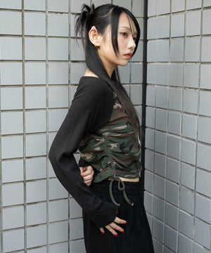 柄１　モデル：159cm F着用