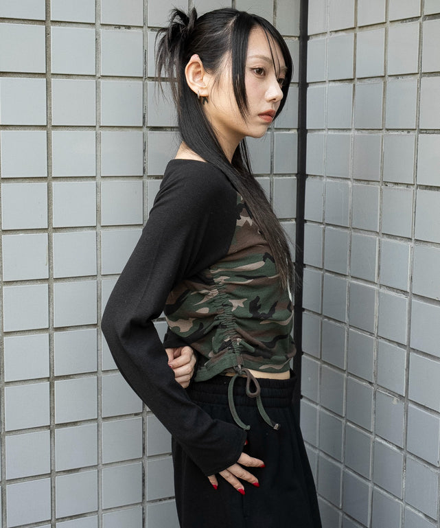 柄１　モデル：159cm F着用