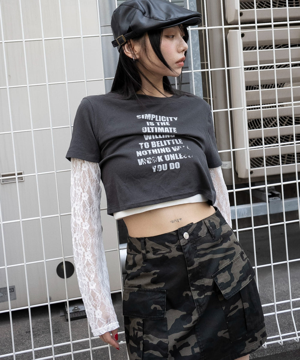 柄２(レース)　モデル：159cm F着用