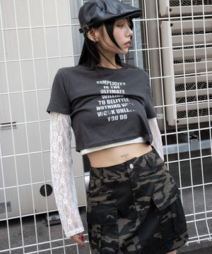 柄２(レース)　モデル：159cm F着用