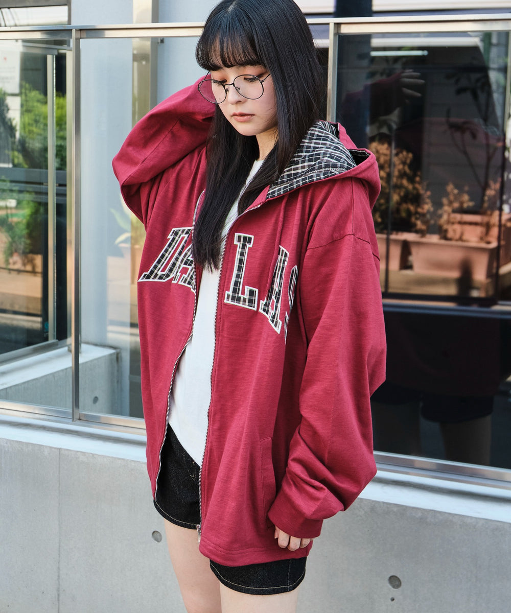 ワイン　モデル：160㎝　L着用