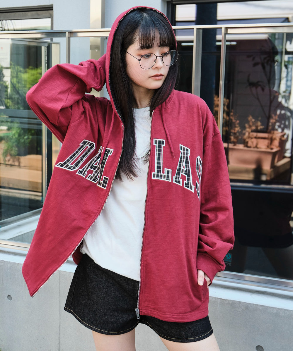 ワイン　モデル：160㎝　L着用