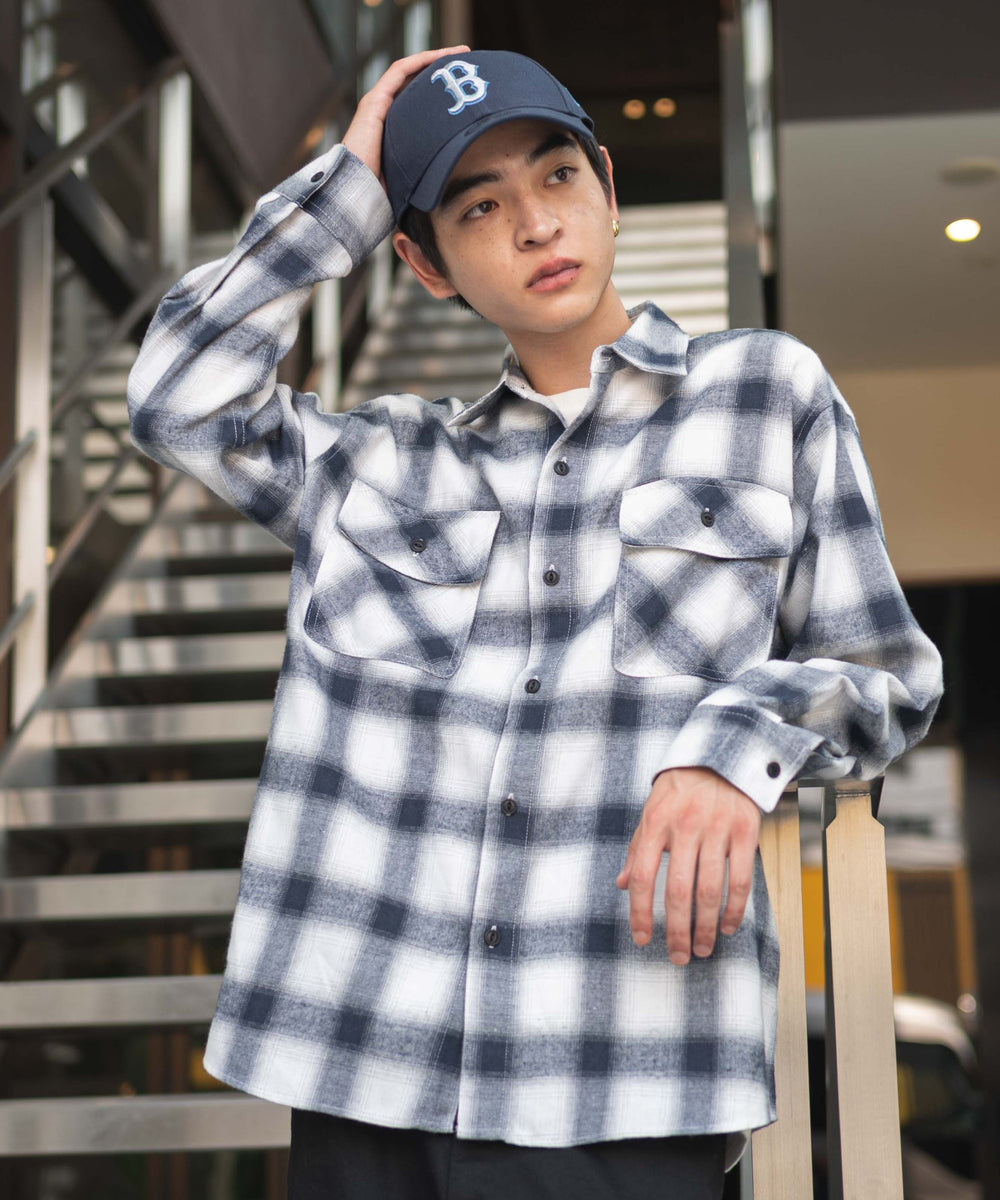 柄4 モデル：180㎝　L着用