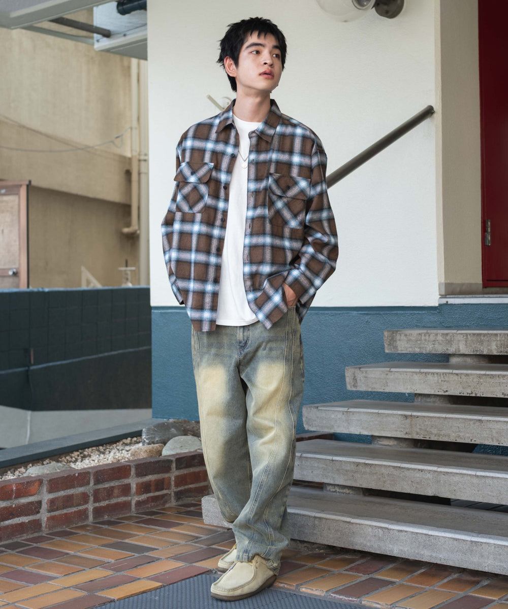 柄3 モデル：180㎝　L着用