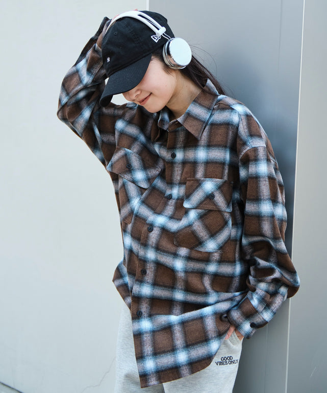 柄3 モデル：160㎝　M着用