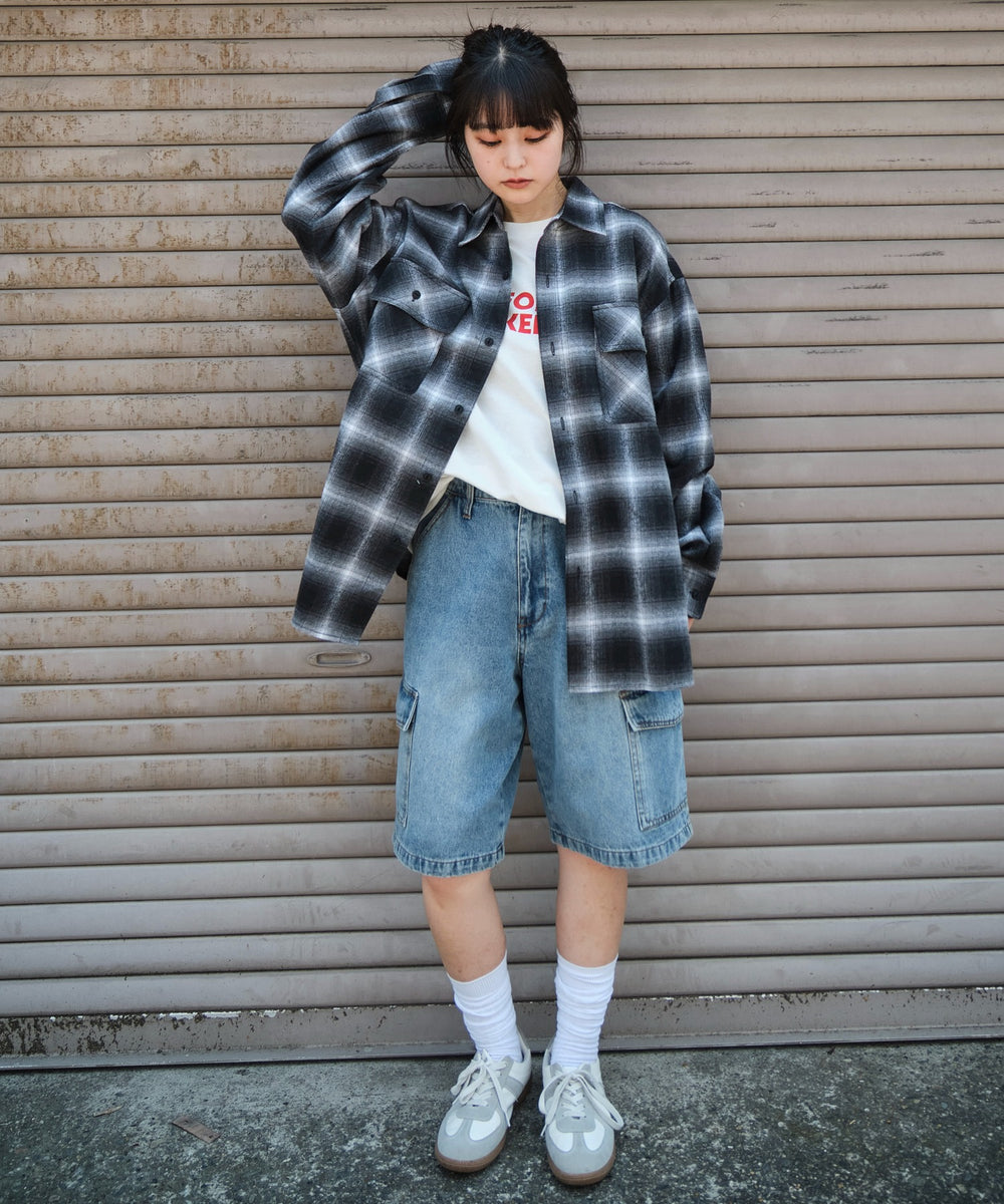 柄1 モデル：160㎝　M着用