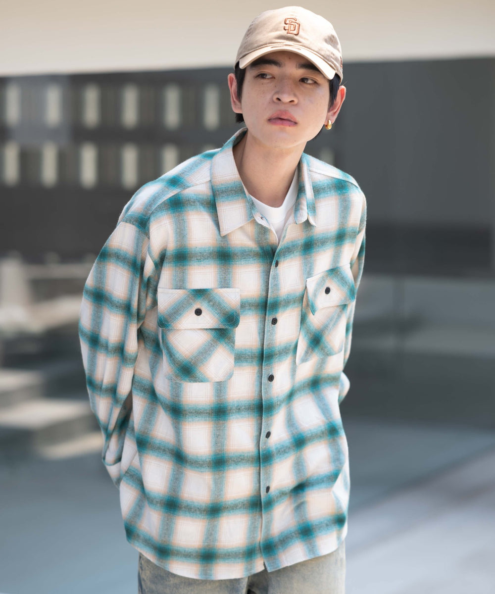 柄6 モデル：180㎝　L着用