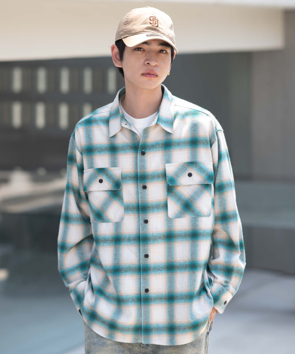 柄6 モデル：180㎝　L着用