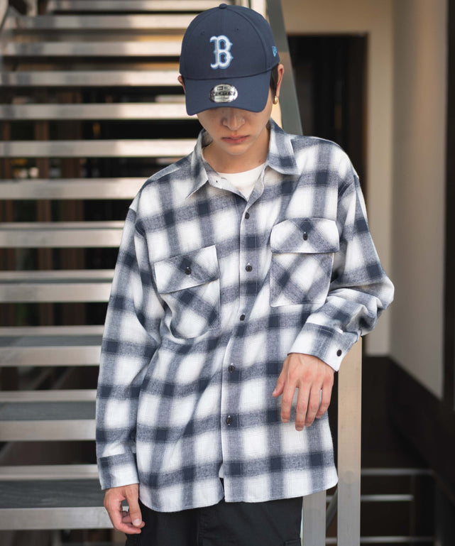 柄4 モデル：180㎝　L着用