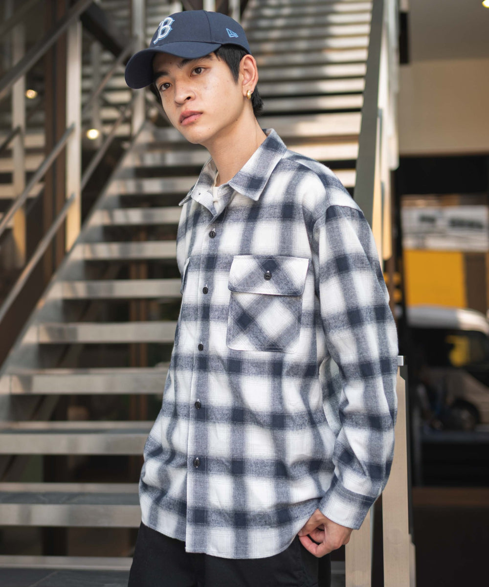 柄4 モデル：180㎝　L着用