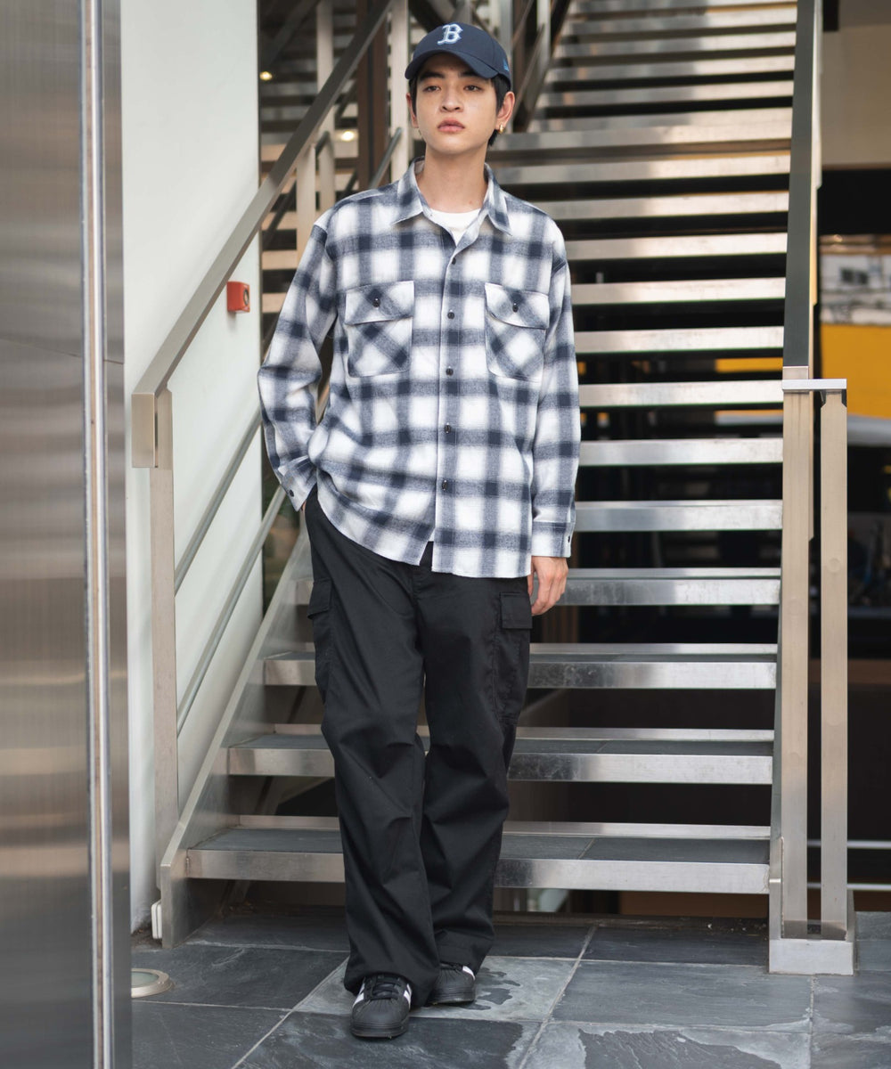 柄4 モデル：180㎝　L着用