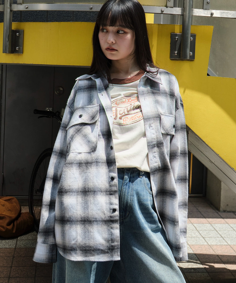 柄2 モデル：160㎝　M着用