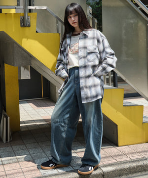 柄2 モデル：160㎝　M着用