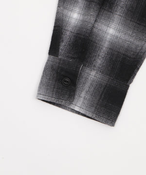 オンブレチェックネルシャツ（LS）