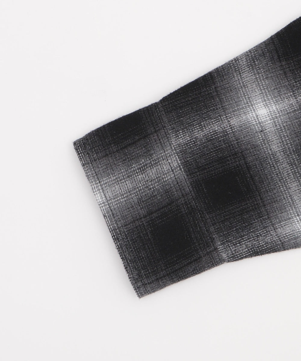 オンブレチェックネルシャツ（LS）