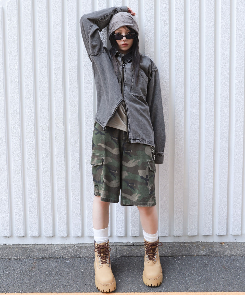 デニムブラック モデル：159cm M着用