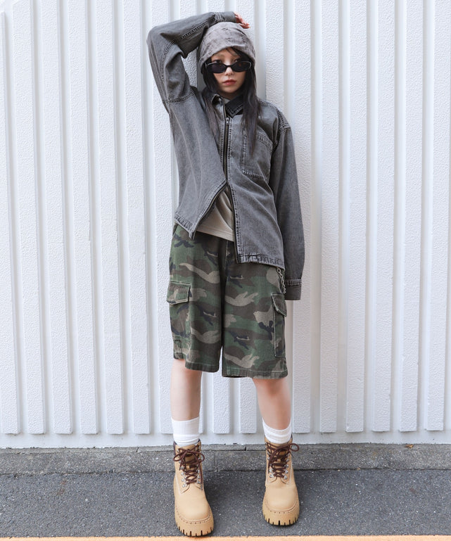 デニムブラック モデル：159cm M着用