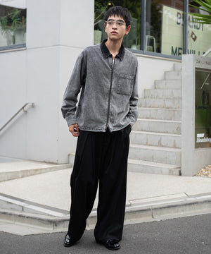 デニムブラック　モデル：180㎝　L着用　