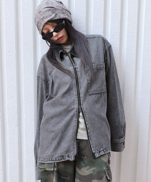 デニムブラック モデル：159cm M着用