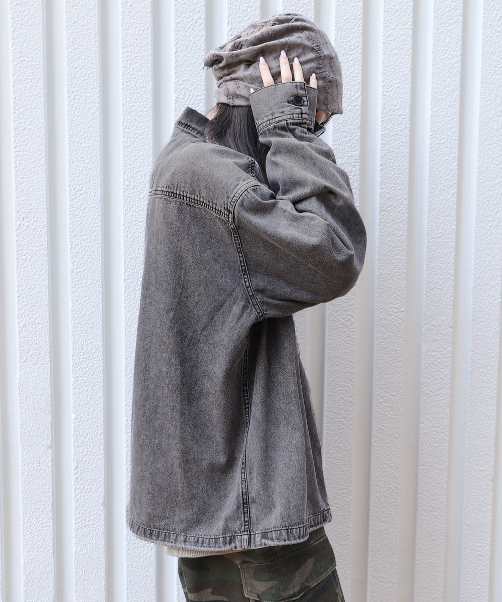 デニムブラック モデル：159cm M着用