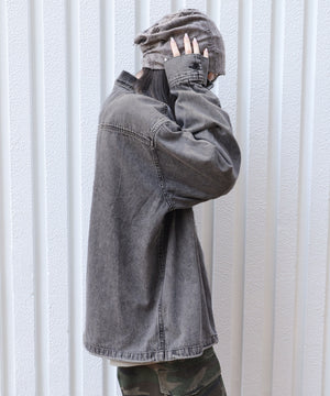 デニムブラック モデル：159cm M着用