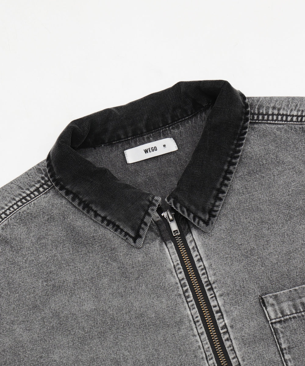 デニムシャツジャケット