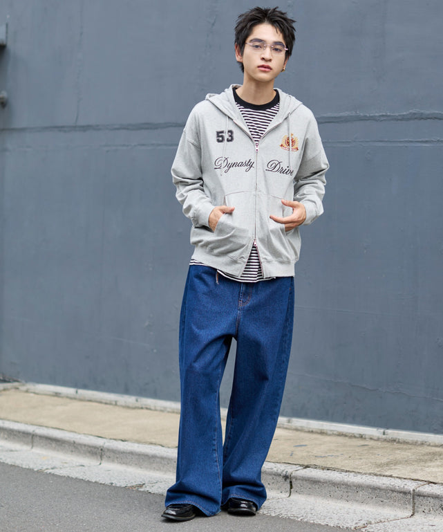 杢グレー モデル：180cm L着用