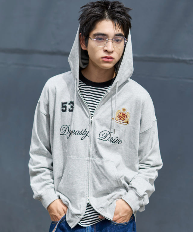 杢グレー モデル：180cm L着用