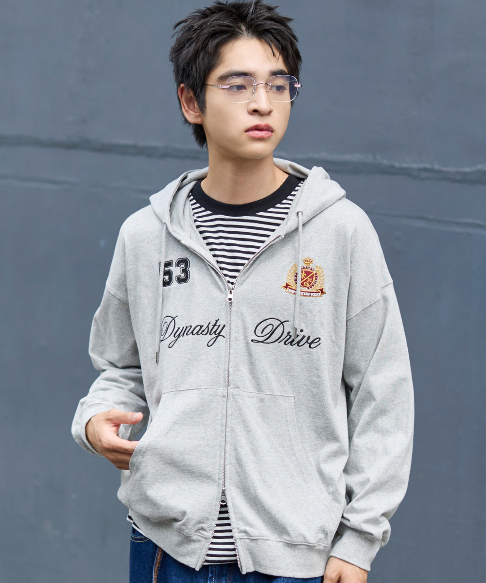 杢グレー モデル：180cm L着用