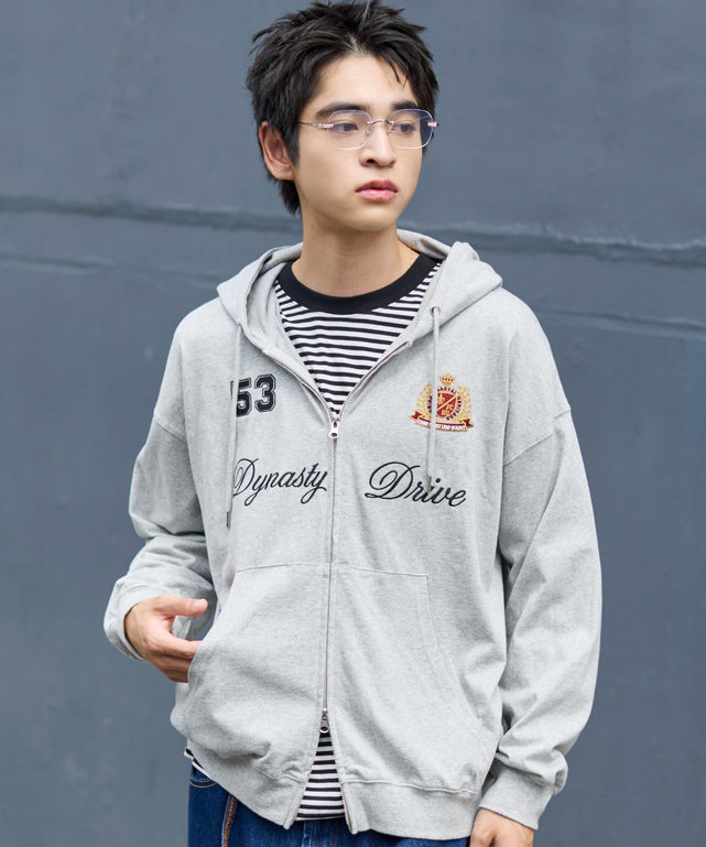 杢グレー モデル：180cm L着用