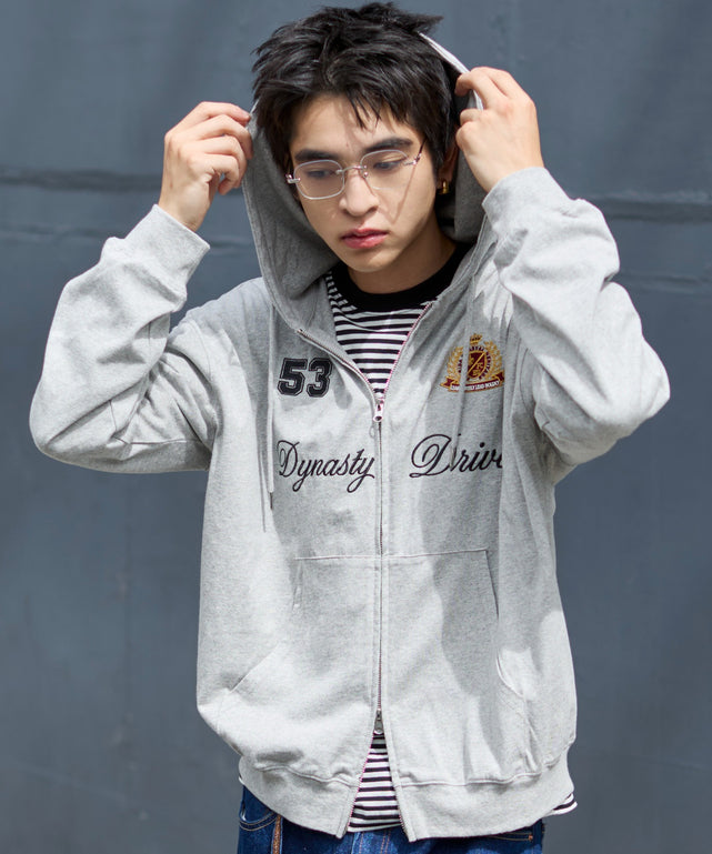 杢グレー モデル：180cm L着用