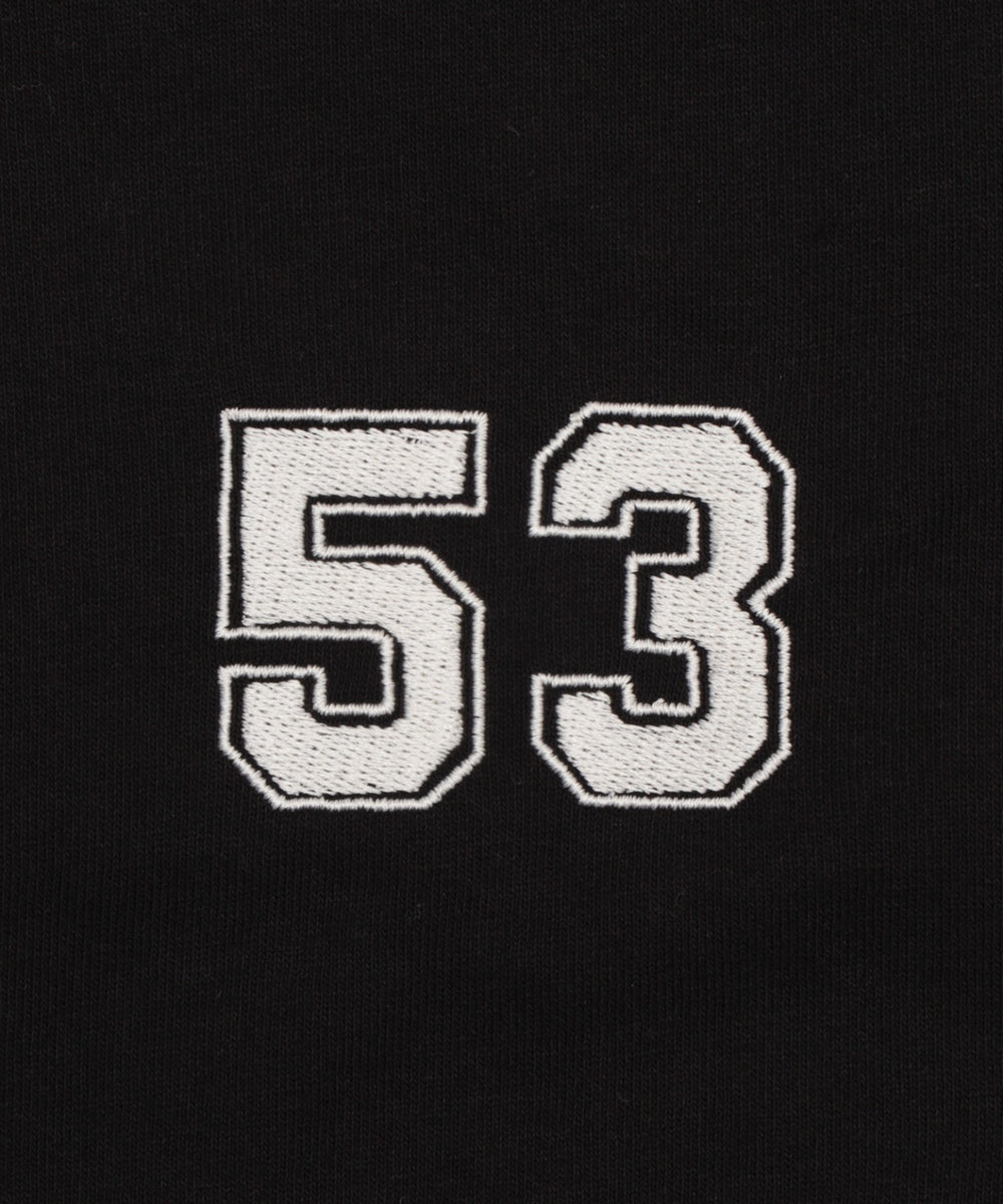 ナンバリングカットZIPパーカー