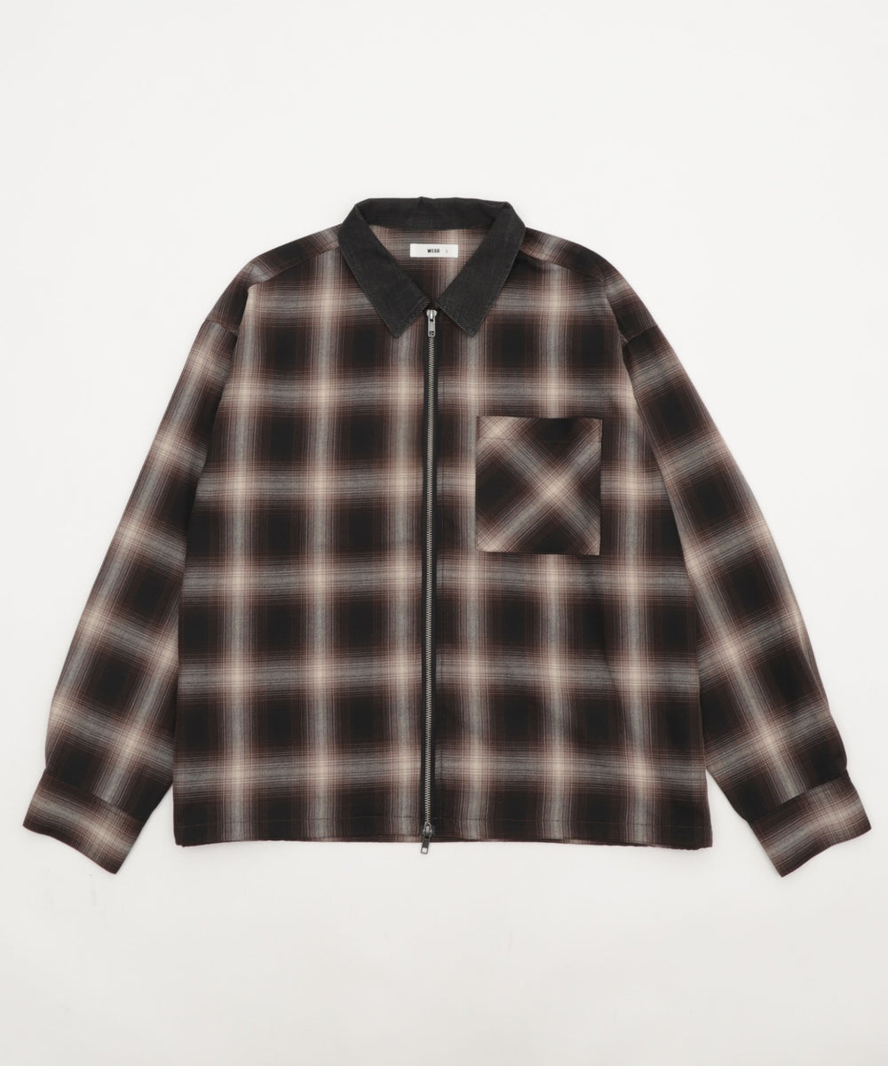 ブラウンチェック1