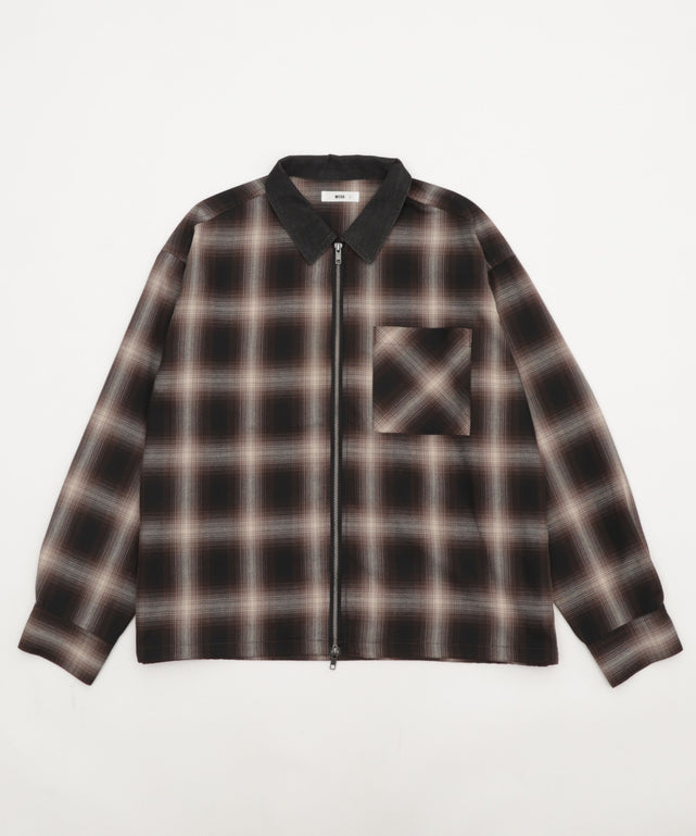 ブラウンチェック1