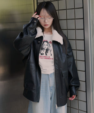 ブラック　モデル：159cm M着用