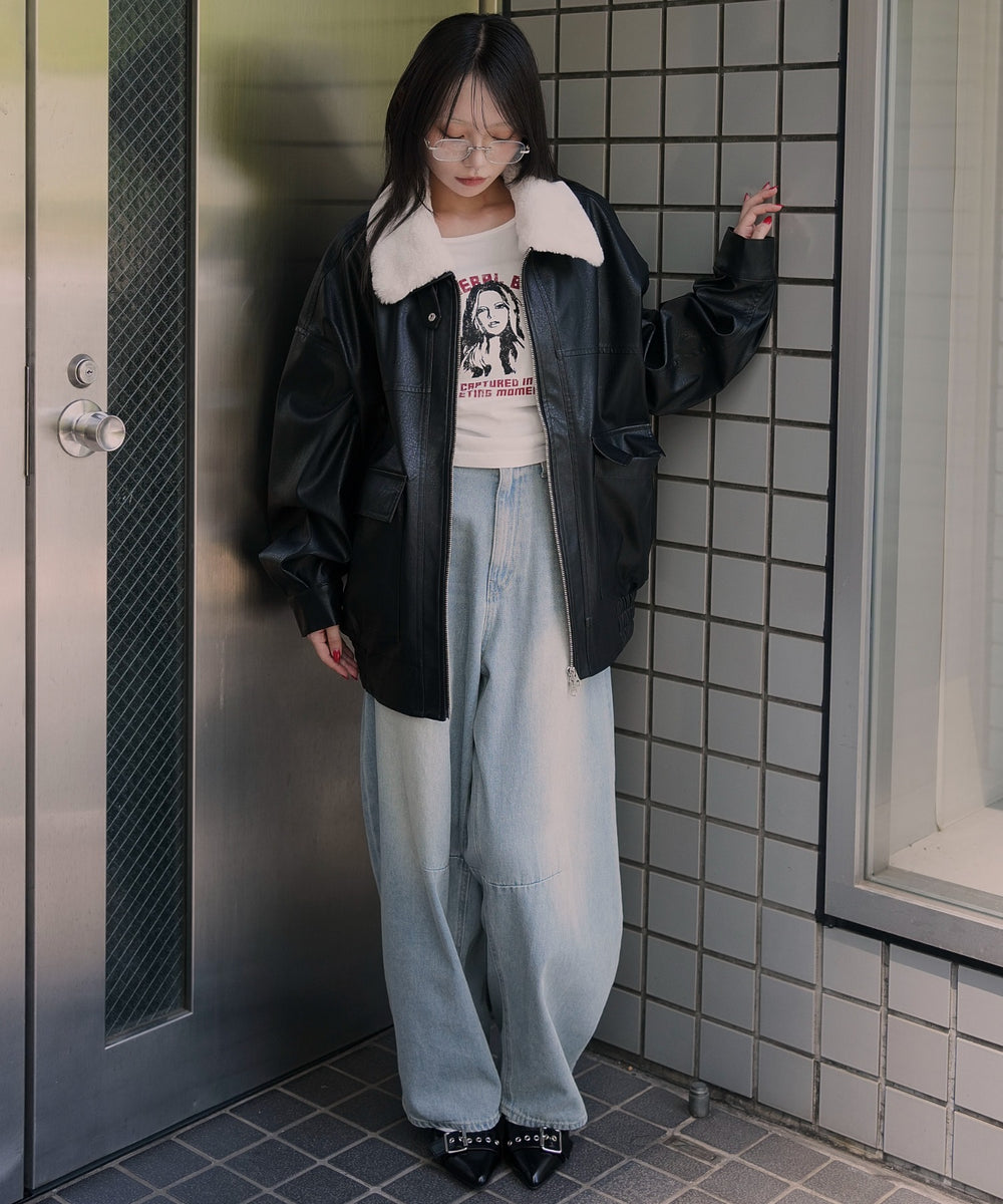 ブラック　モデル：159cm M着用