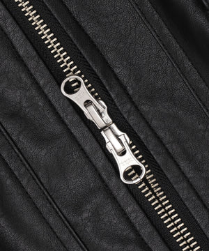 2WAYファー襟PUジャケット