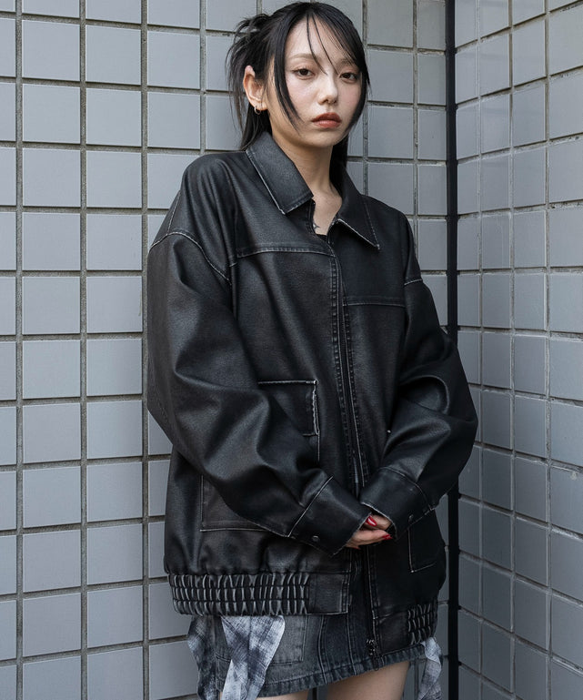 ブラック　モデル：159cm F着用