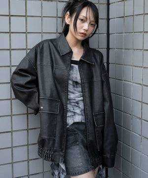 ブラック　モデル：159cm F着用